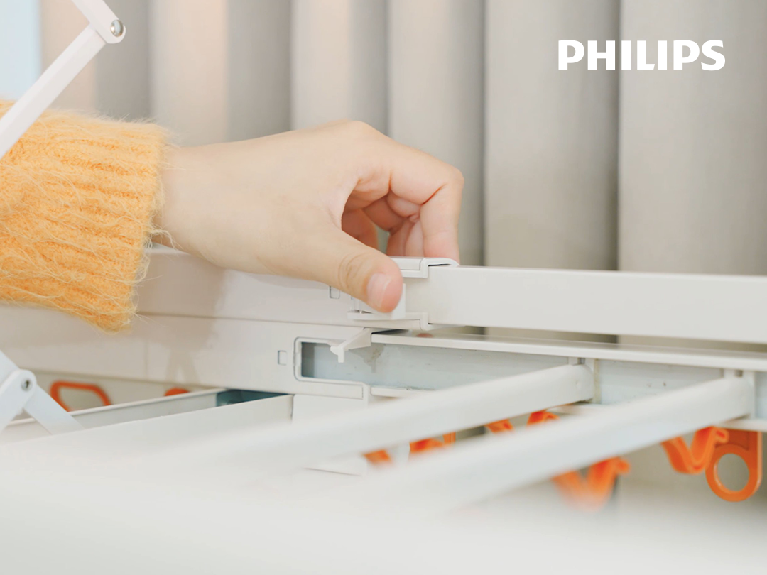 飞利浦智能晾衣架SDR606：晾晒不将就，生活更“声”动