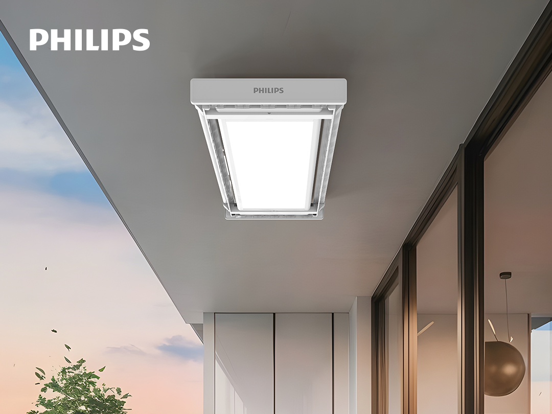 飞利浦智能晾衣架SDR501-RB0焕新升级，阳台美学与智晒体验再进化