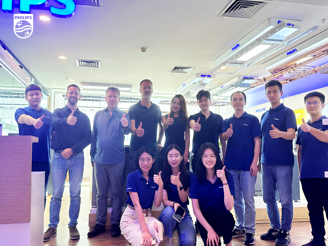 欢迎飞利浦荷兰总部团队莅临指导！